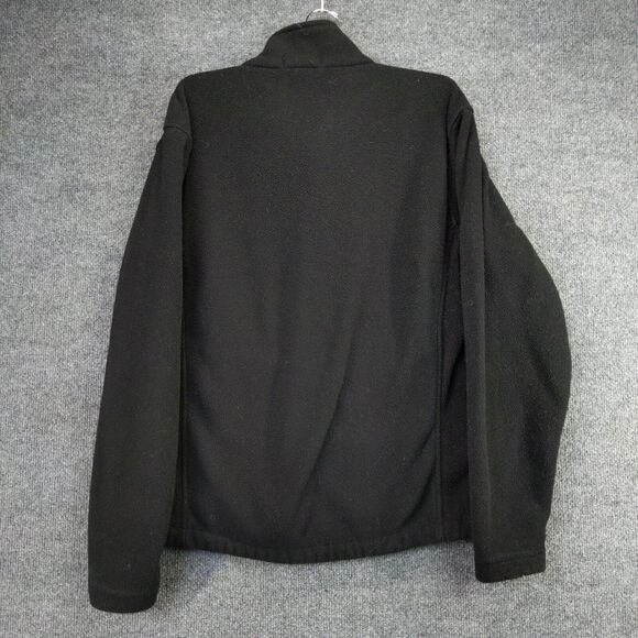 Co-Alliance Full Zip Fleece Jacket Coat Size M Black Embroidered Logo Farmer - Picture 2 of 12